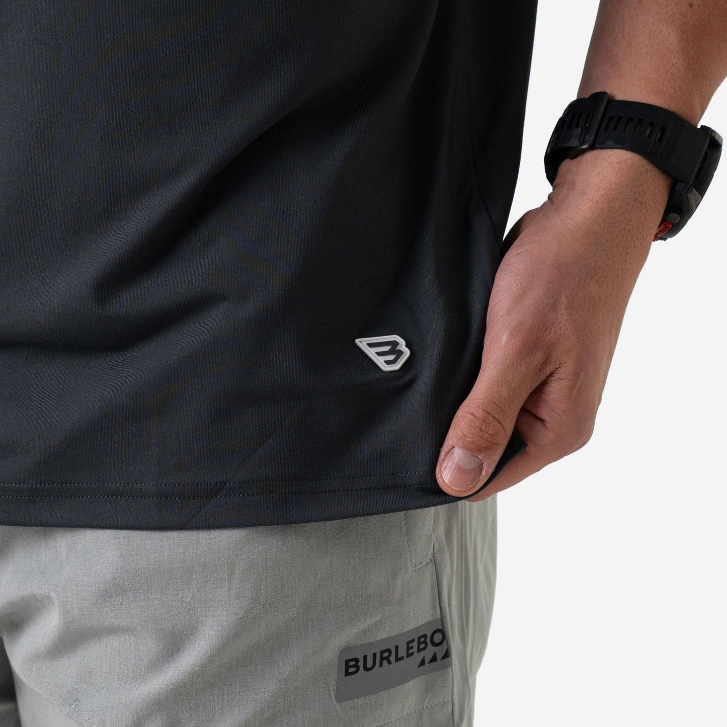 Burlebo Go to Tee – Men’s Lightweight Performance Shirt with UPF 50 Sun Protection