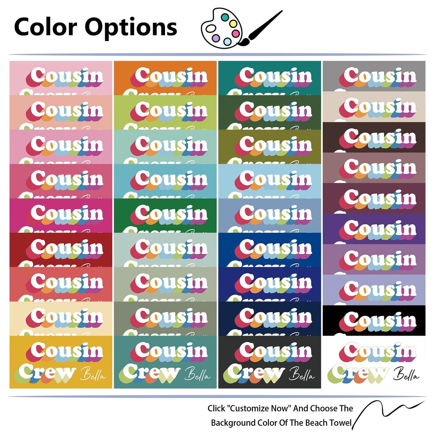 Personalized Beach Towels for Kids Adults - Custom Kids Beach Towels with Names- Customized Sand Free Quick Dry Striped Bath/Pool/Beach Towel for Boys Girls Women Men(Color1)
