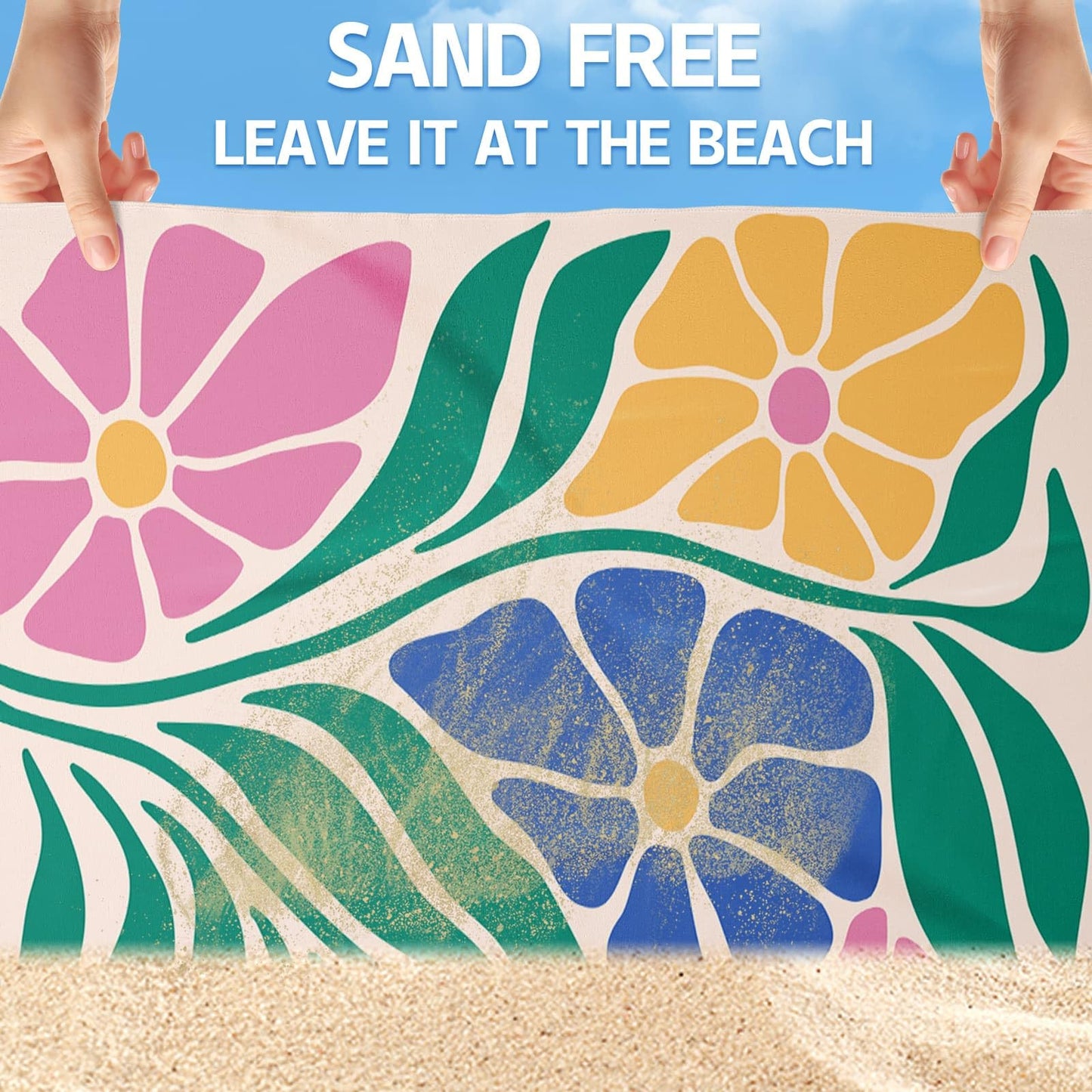 Personalized Beach Towels for Kids Adults - Custom Kids Beach Towels with Names- Customized Sand Free Quick Dry Striped Bath/Pool/Beach Towel for Boys Girls Women Men(Color1)