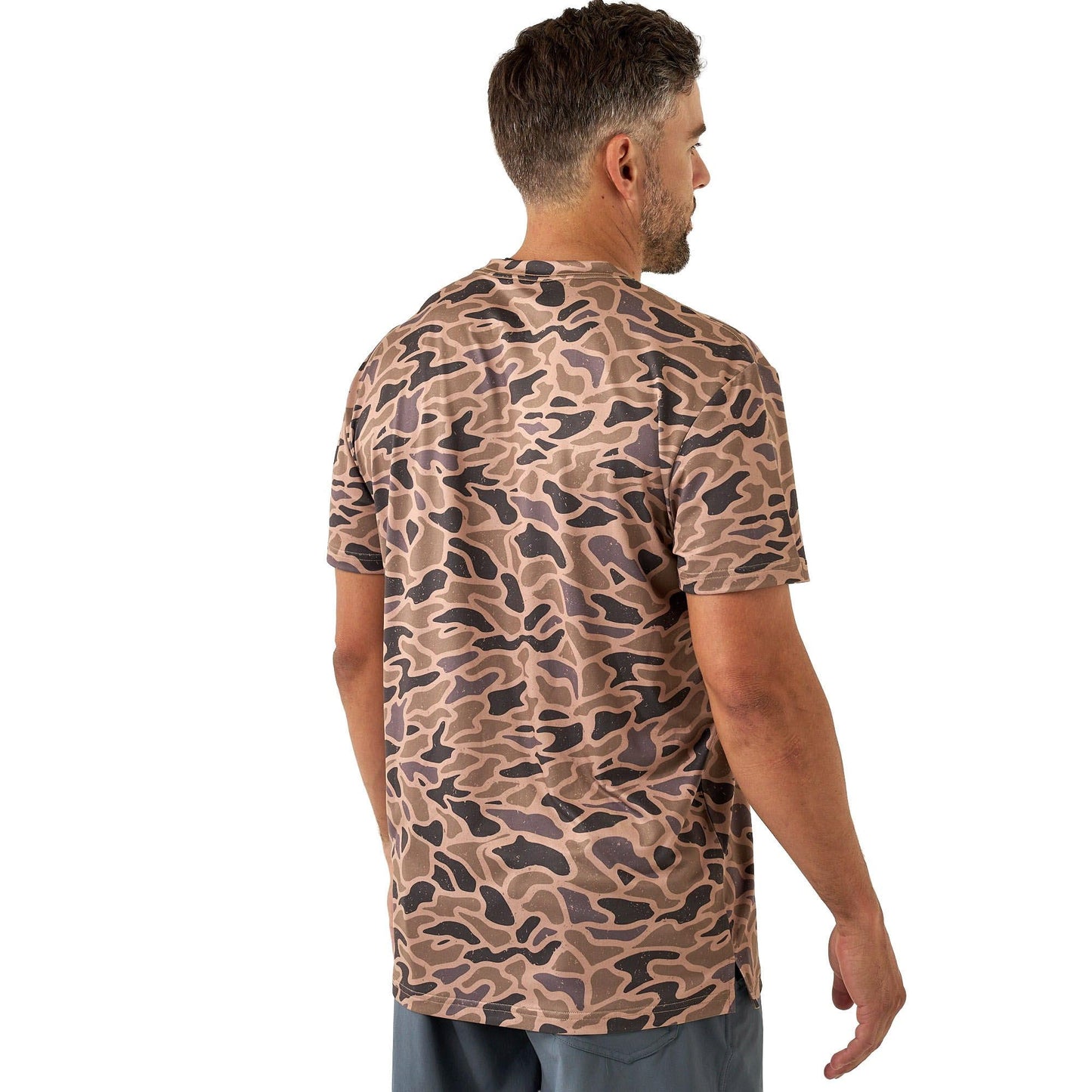 Burlebo Go to Tee – Men’s Lightweight Performance Shirt with UPF 50 Sun Protection