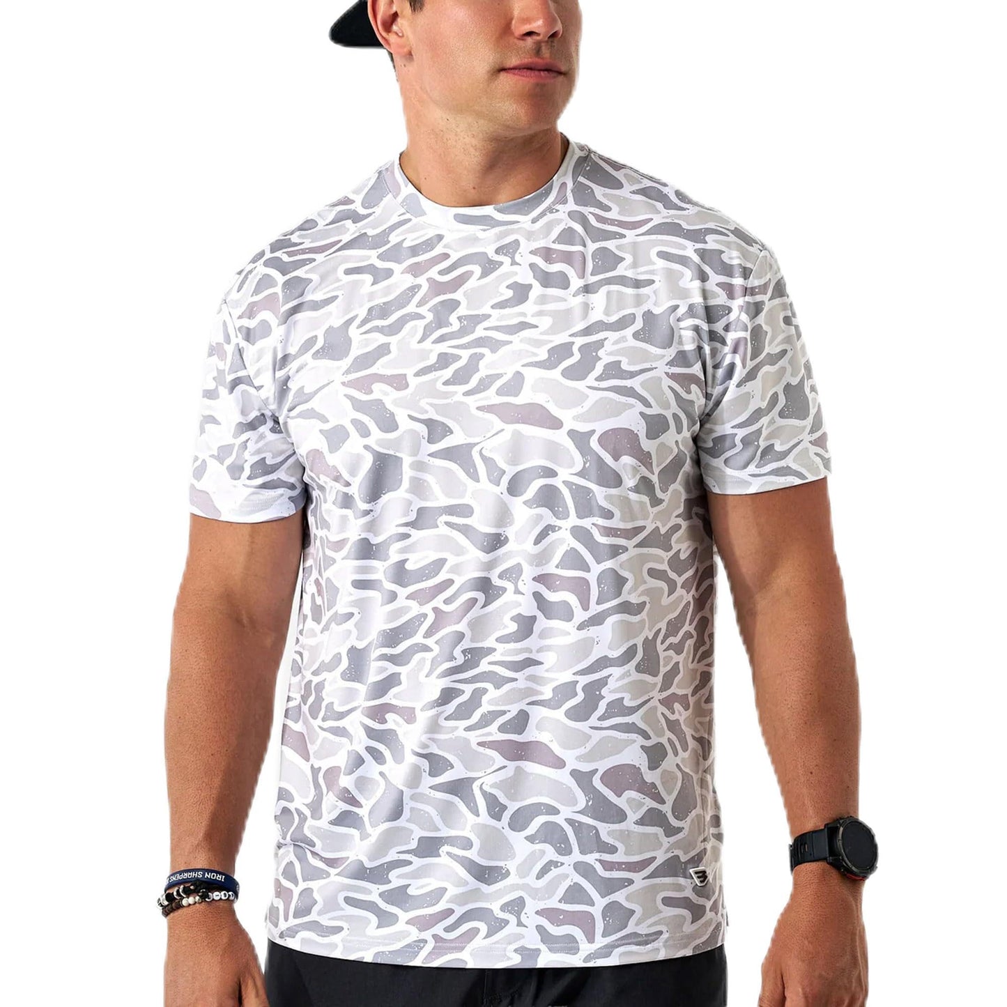 Burlebo Go to Tee – Men’s Lightweight Performance Shirt with UPF 50 Sun Protection