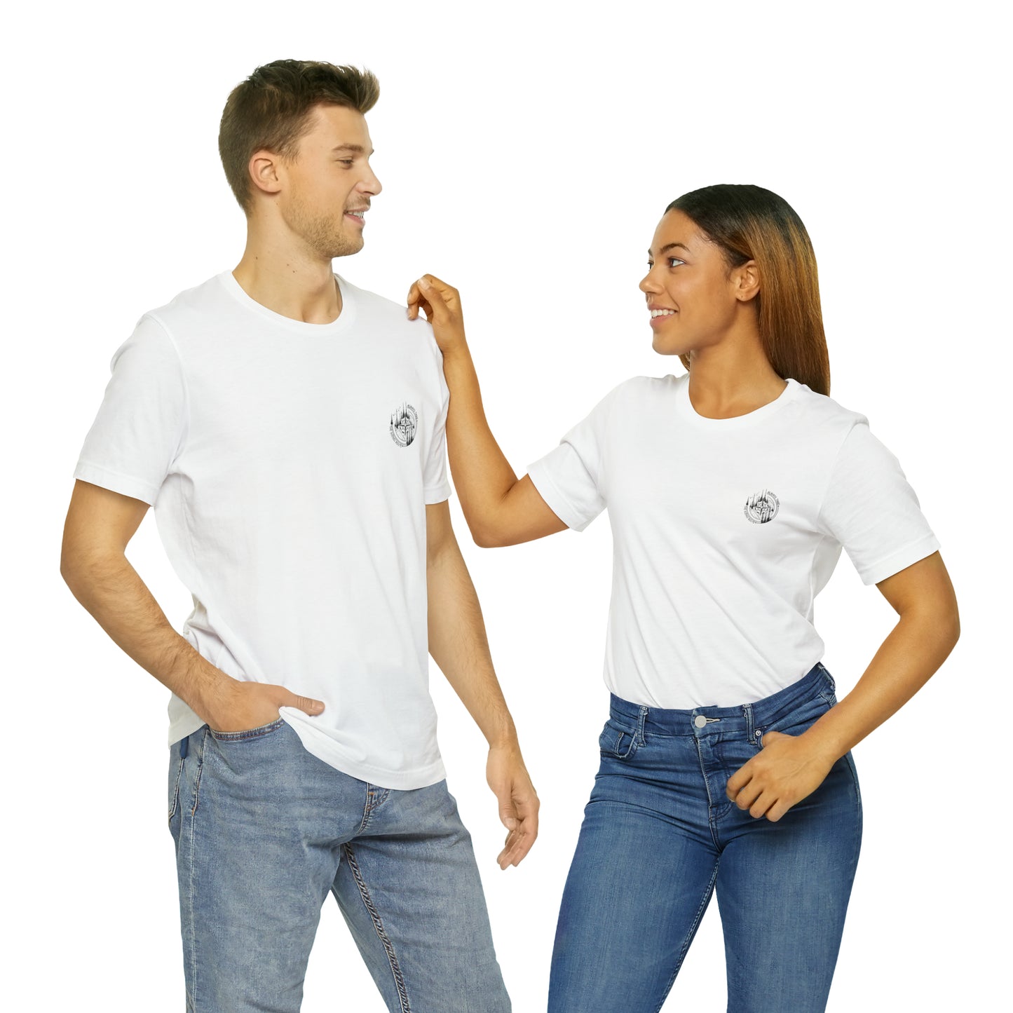 Your lucky I'm Here fishing shirt, Jersey Short Sleeve Tee