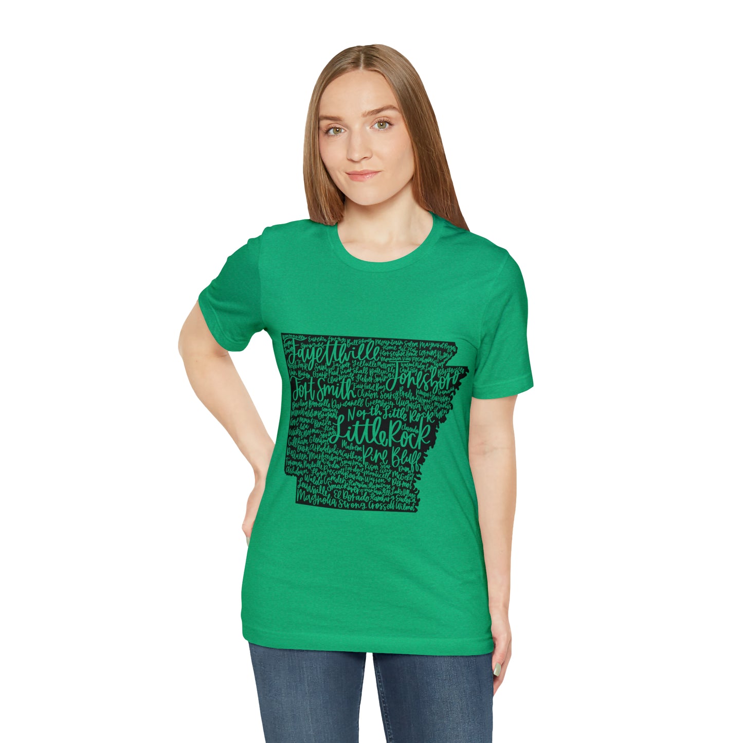 Arkansas Unisex Jersey Short Sleeve Tee