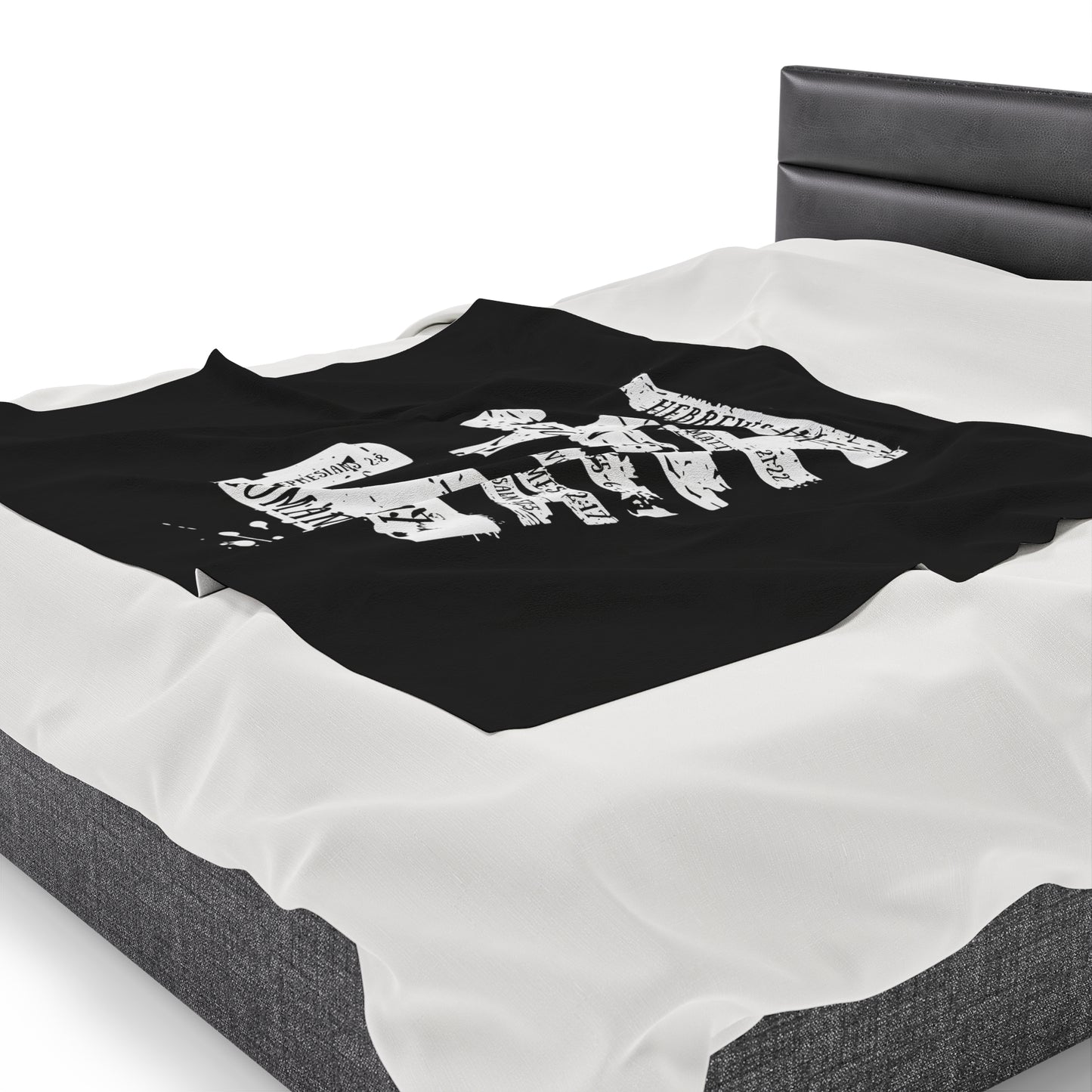 FAITH Velveteen Plush Blanket