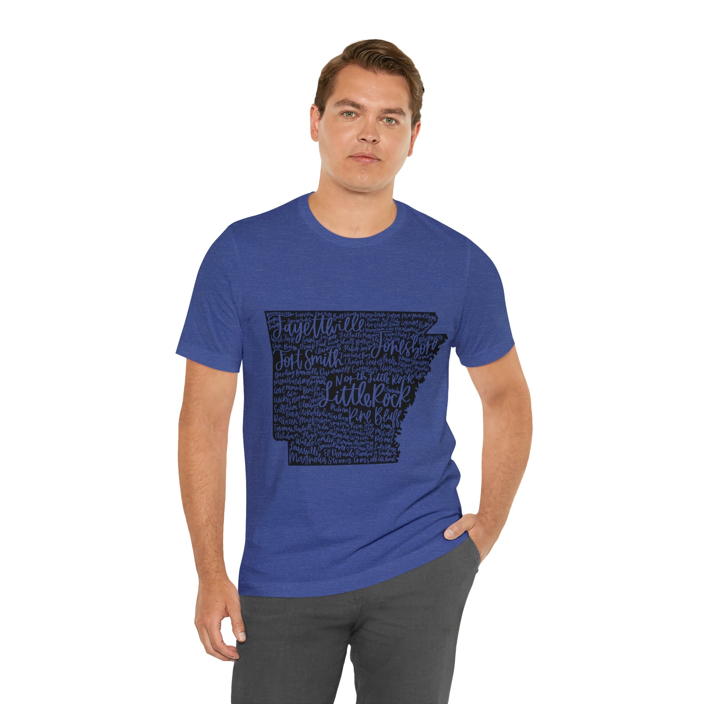 Arkansas Unisex Jersey Short Sleeve Tee