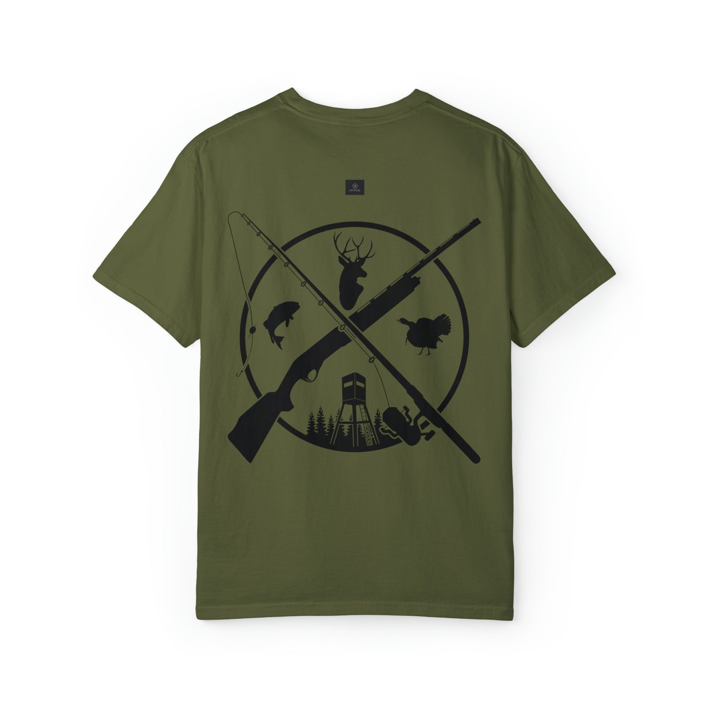 Hunting solves most of my problems Short Sleeve Tee