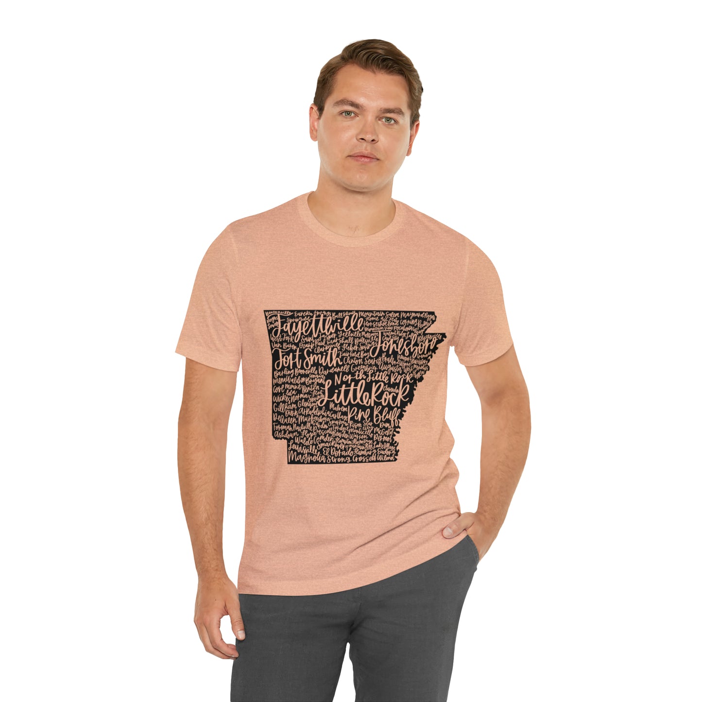Arkansas Unisex Jersey Short Sleeve Tee