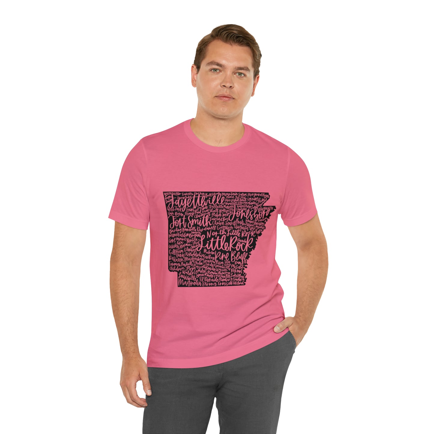 Arkansas Unisex Jersey Short Sleeve Tee