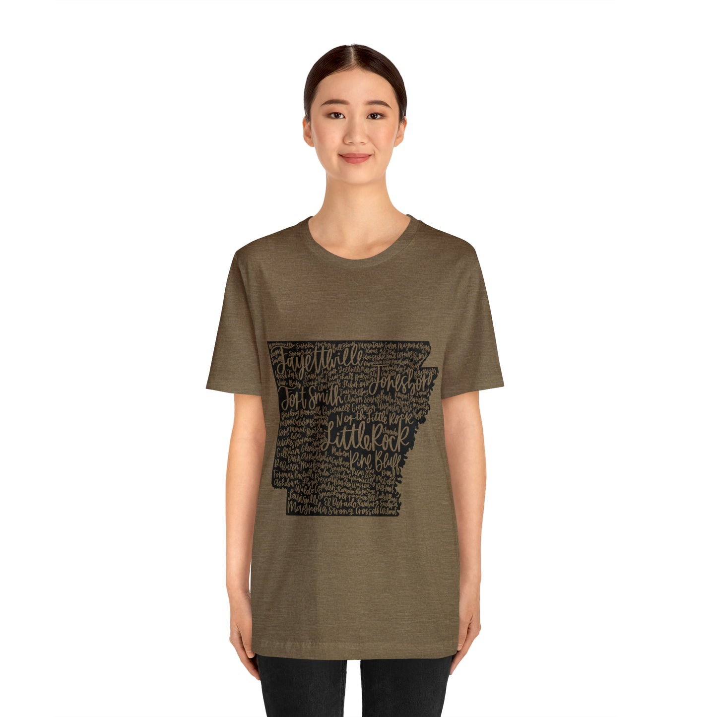Arkansas Unisex Jersey Short Sleeve Tee