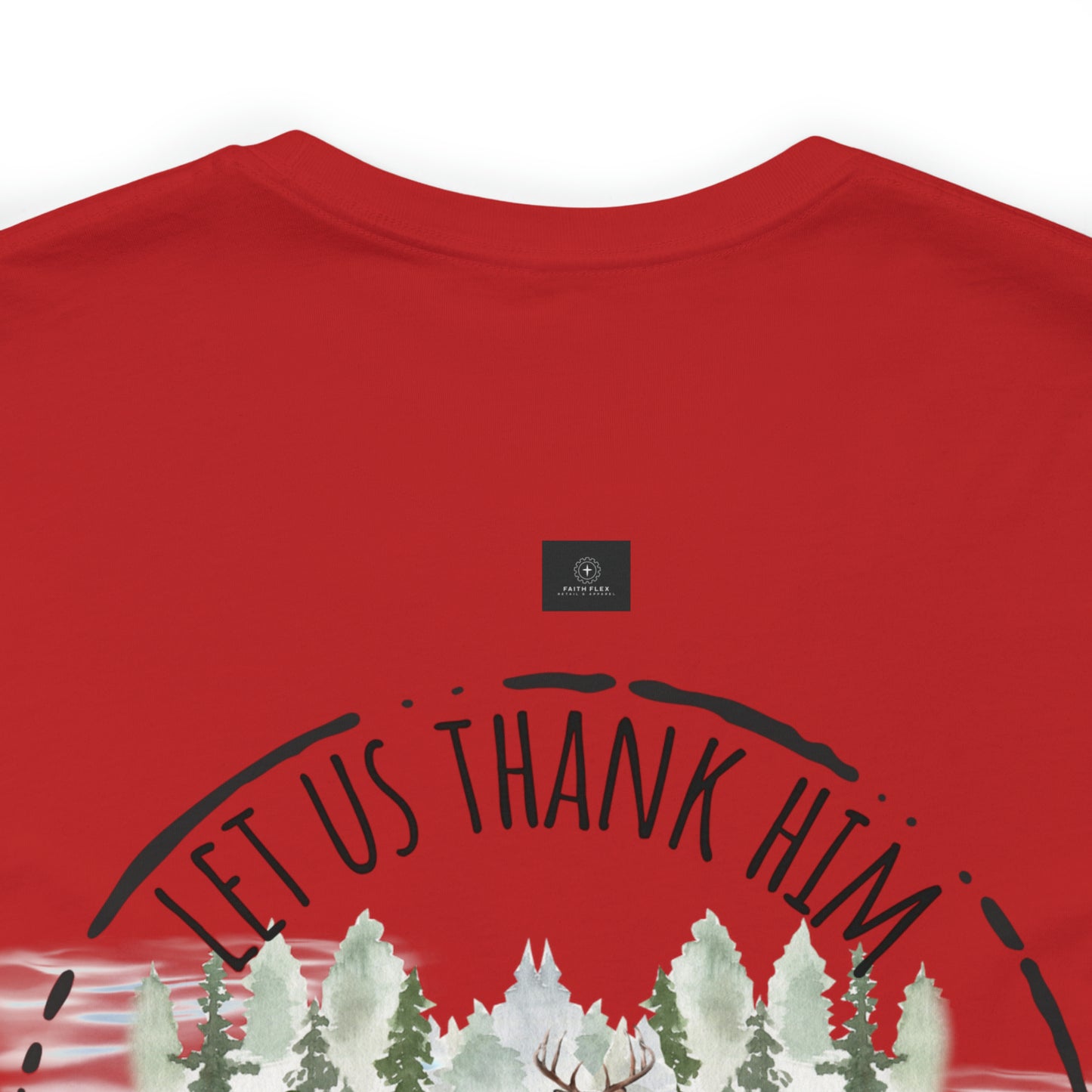 Let us thank Him for our food- Hunting Short Sleeve Tee