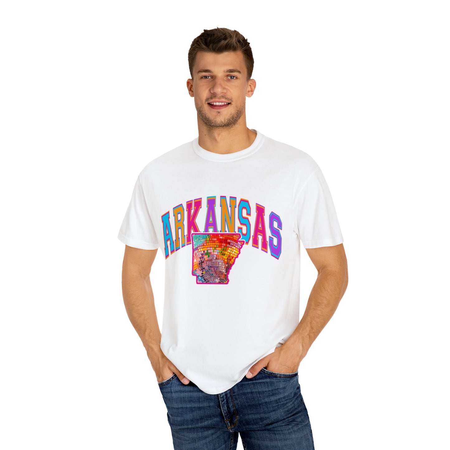 Arkansas Disco Garment-Dyed T-shirt