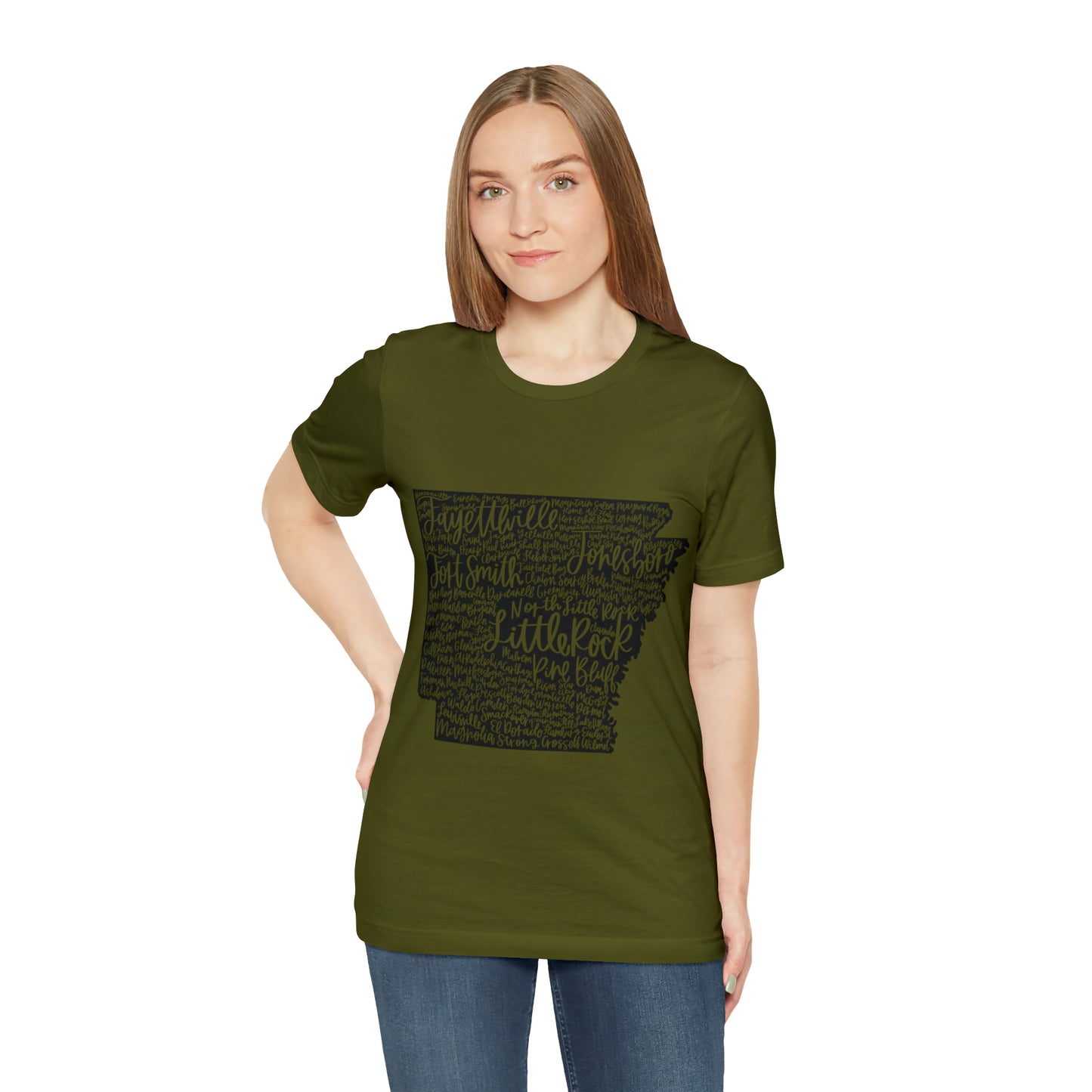 Arkansas Unisex Jersey Short Sleeve Tee