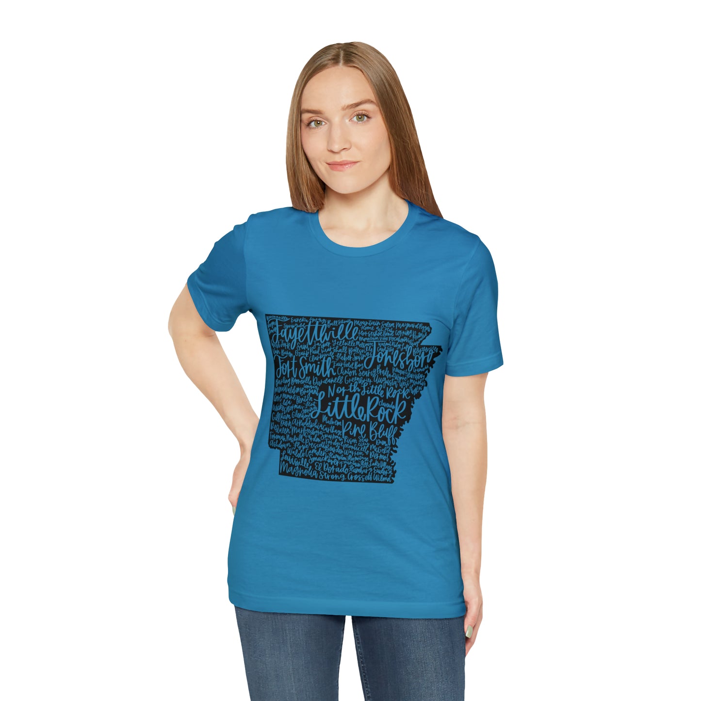Arkansas Unisex Jersey Short Sleeve Tee