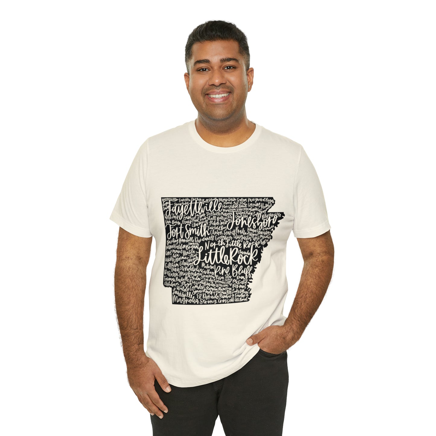 Arkansas Unisex Jersey Short Sleeve Tee
