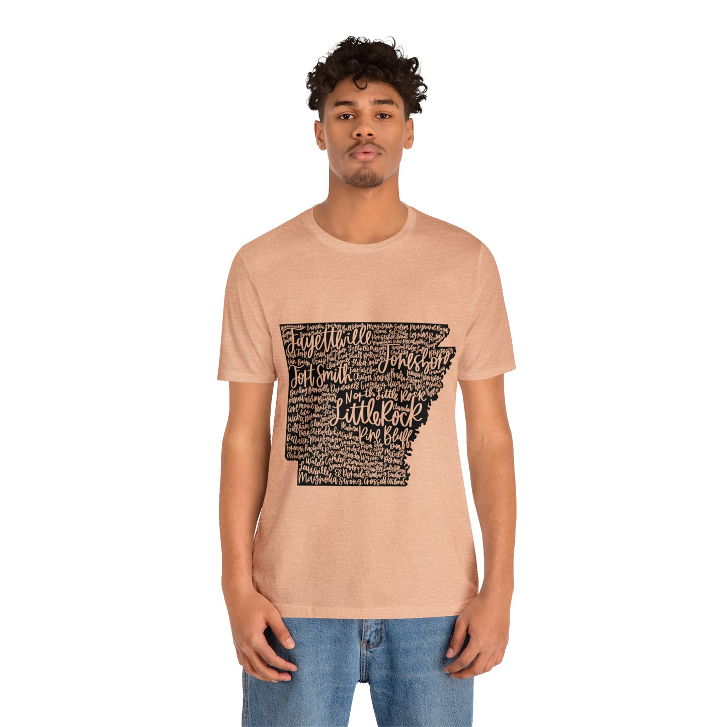 Arkansas Unisex Jersey Short Sleeve Tee