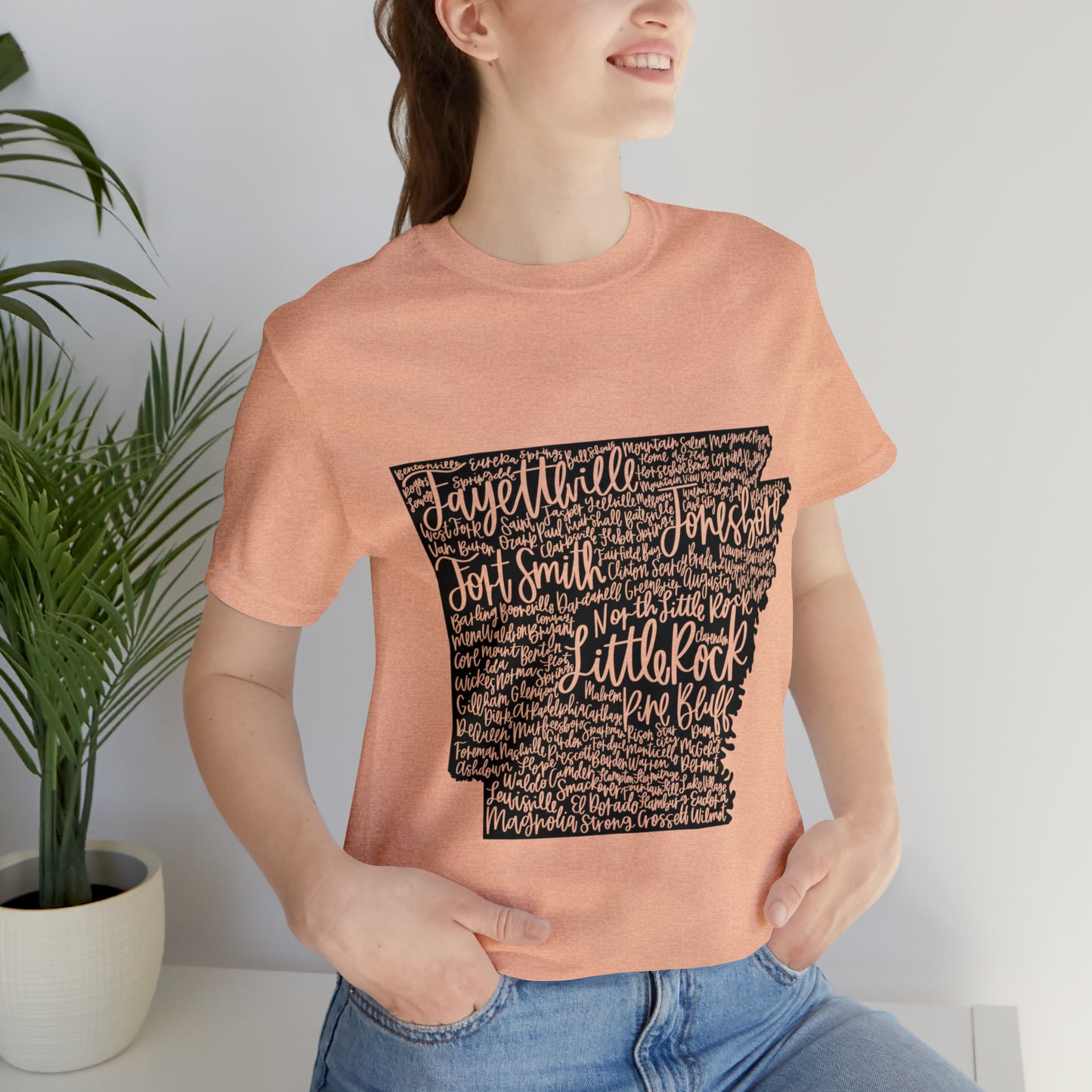 Arkansas Unisex Jersey Short Sleeve Tee