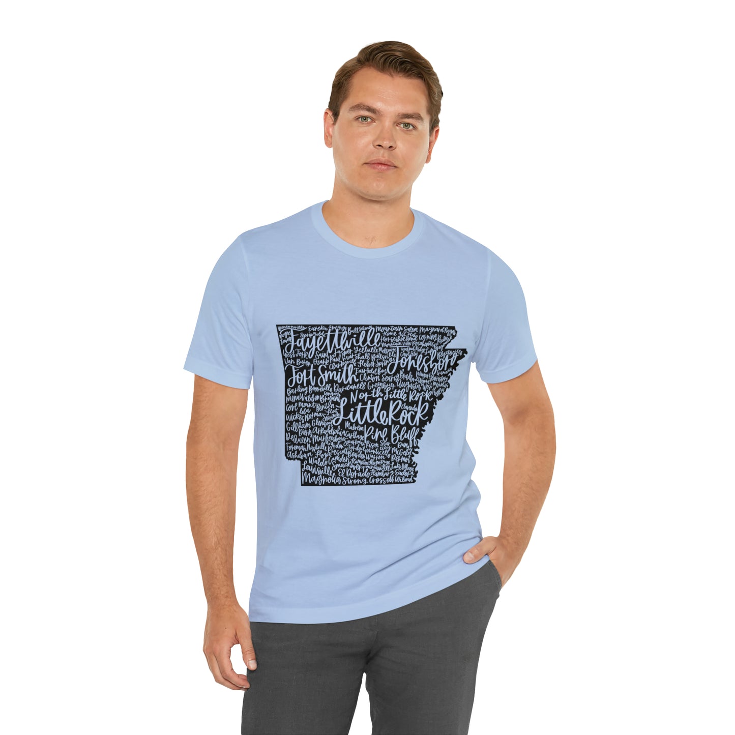 Arkansas Unisex Jersey Short Sleeve Tee