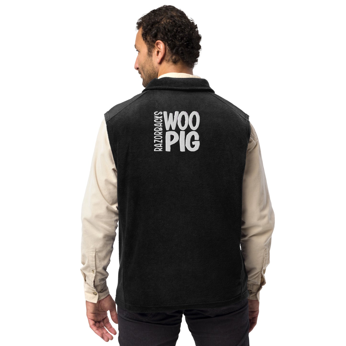 Razorbacks Columbia fleece vest
