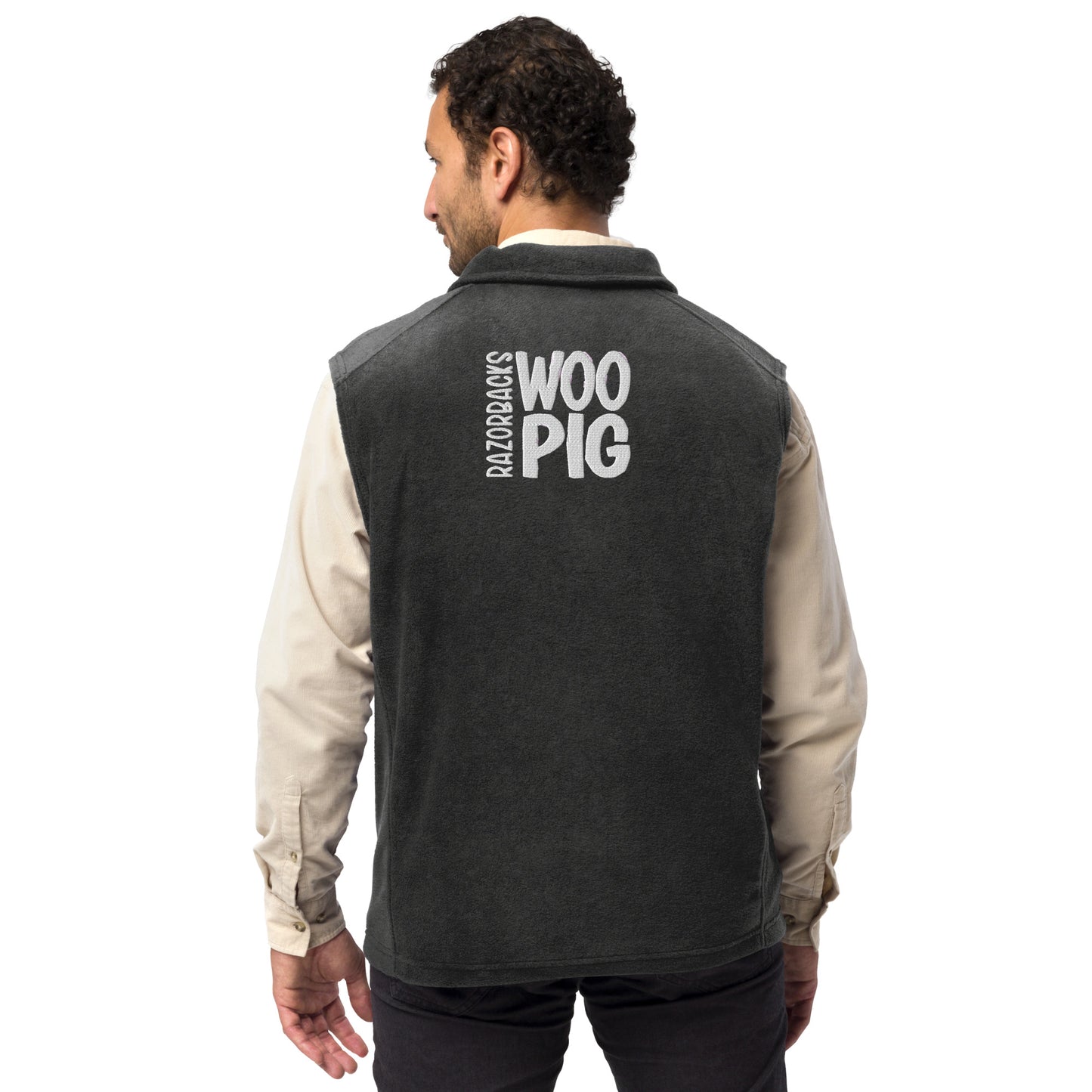 Razorbacks Columbia fleece vest