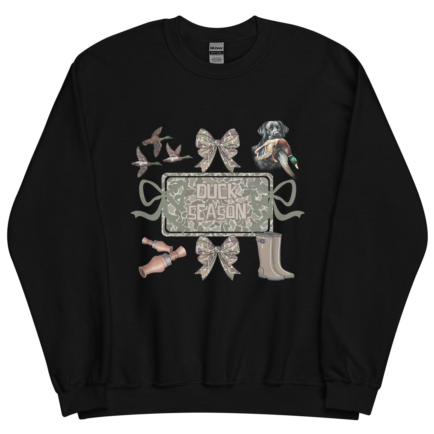 Duck Season Bow 6pattern sweatshirt