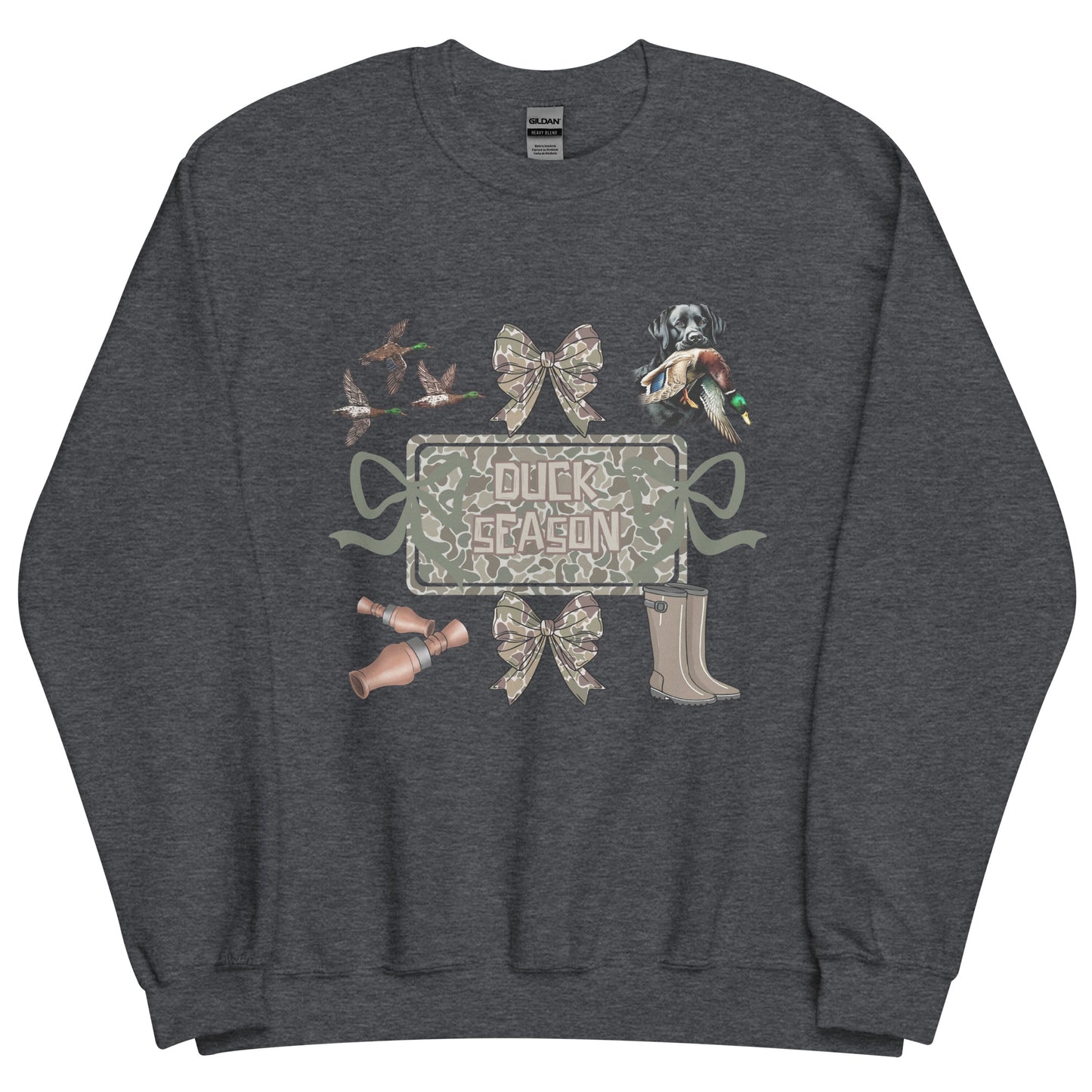 Duck Season Bow 6pattern sweatshirt