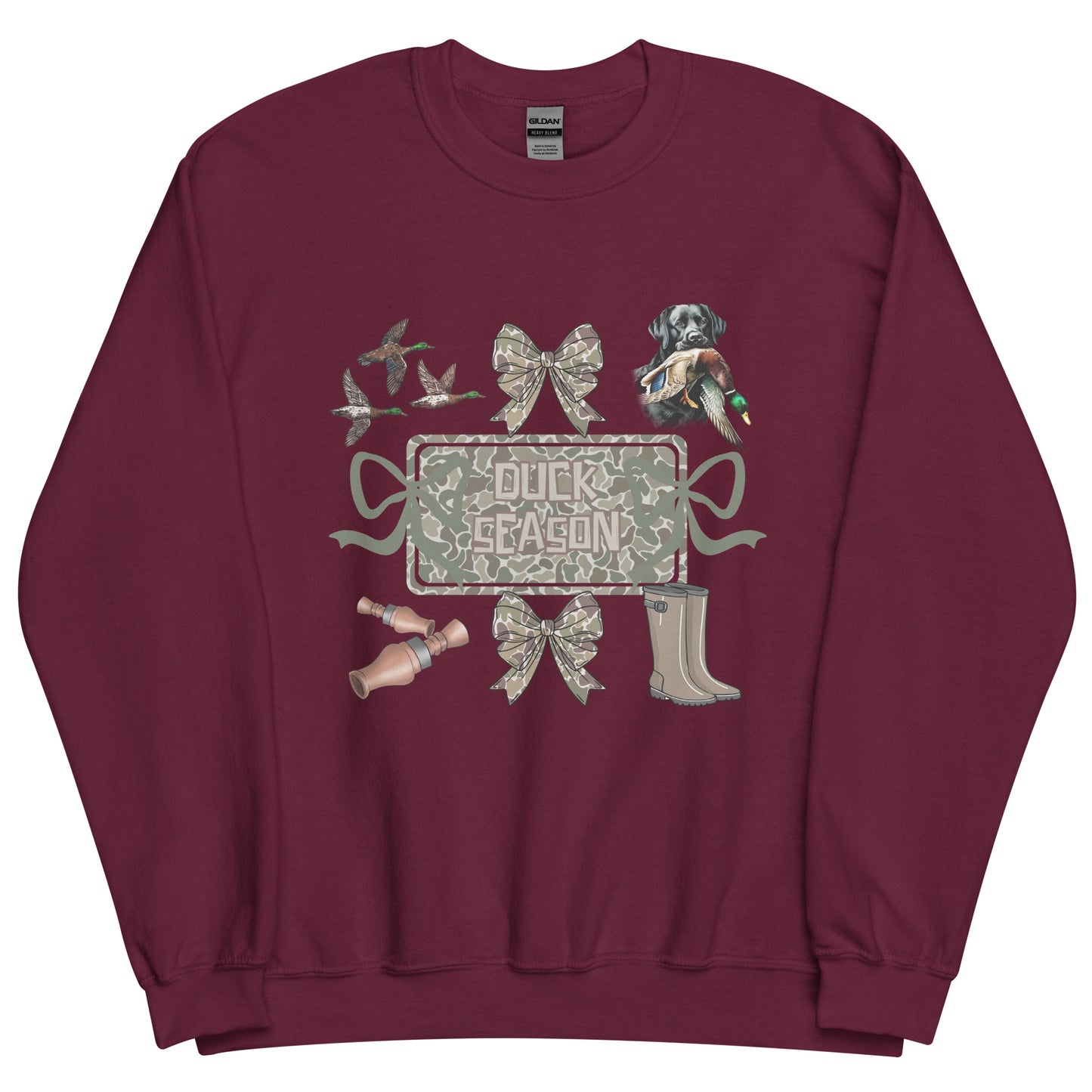 Duck Season Bow 6pattern sweatshirt