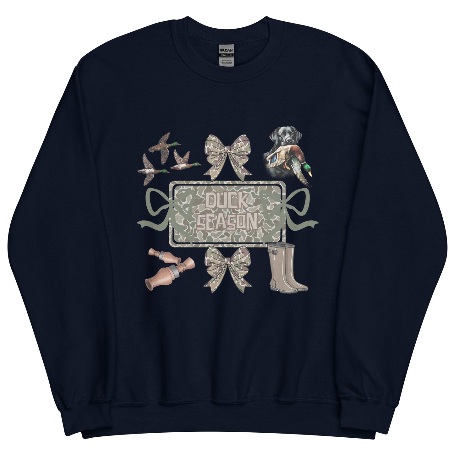 Duck Season Bow 6pattern sweatshirt