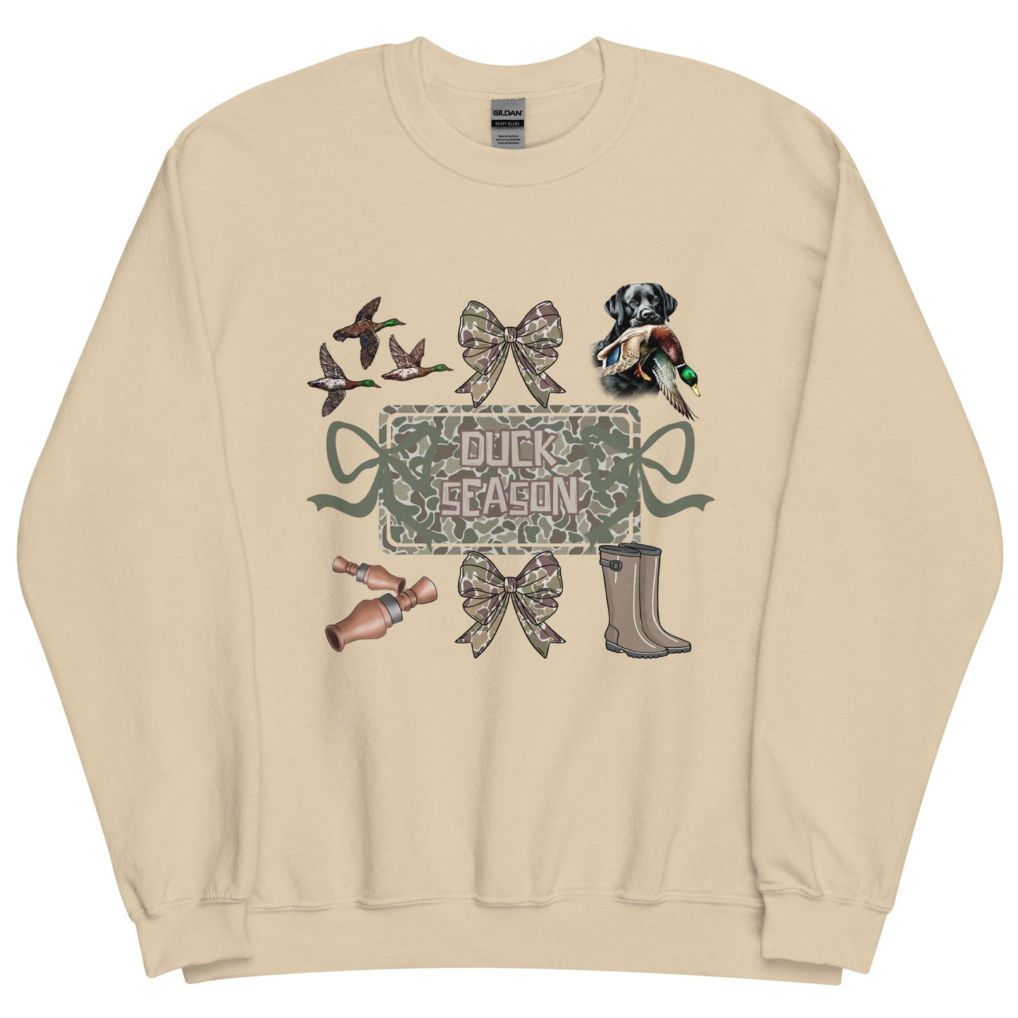 Duck Season Bow 6pattern sweatshirt