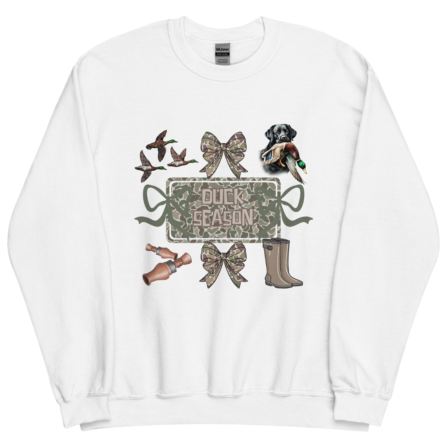 Duck Season Bow 6pattern sweatshirt