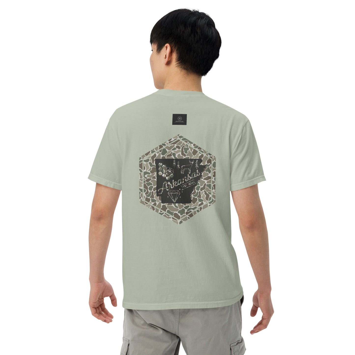 ARKANSAS CAMO TEE