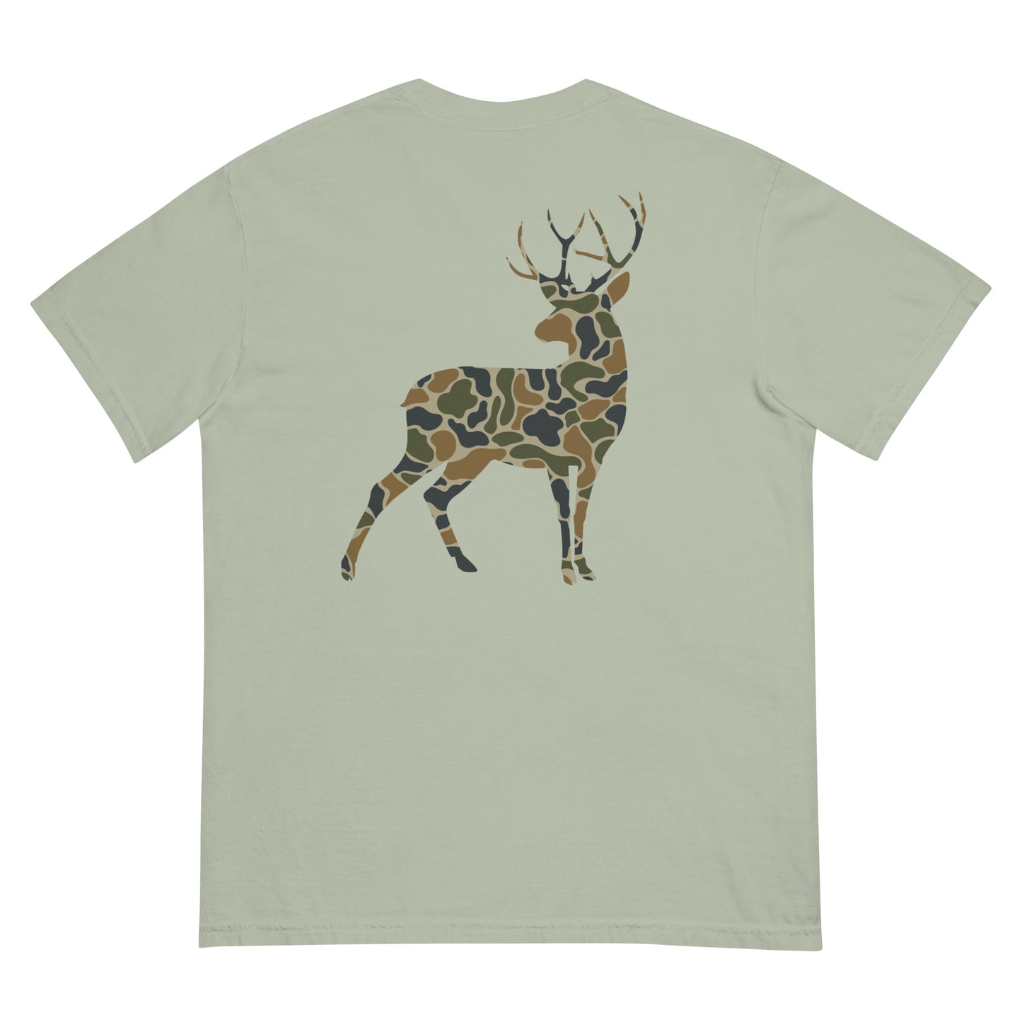 Camo Deer heavyweight t-shirt