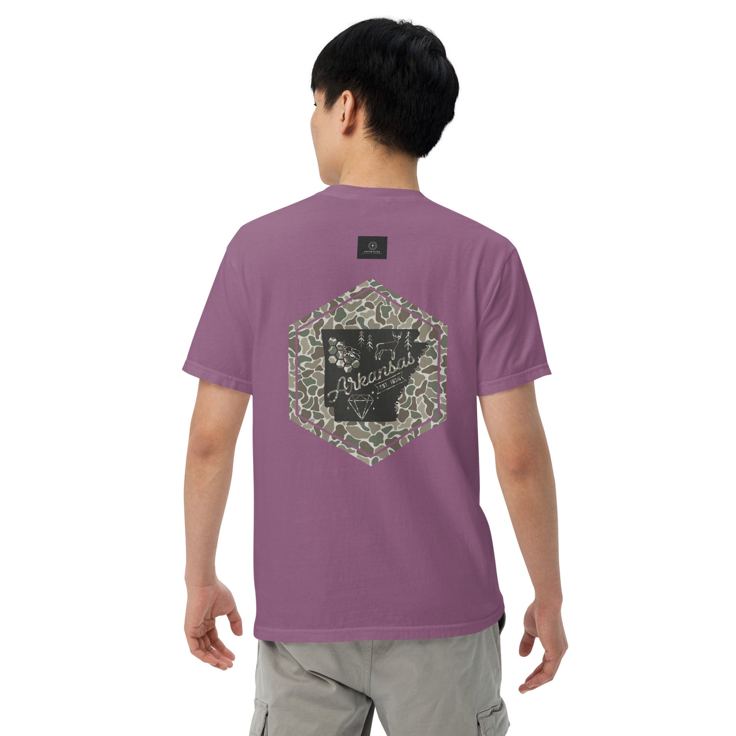 ARKANSAS CAMO TEE