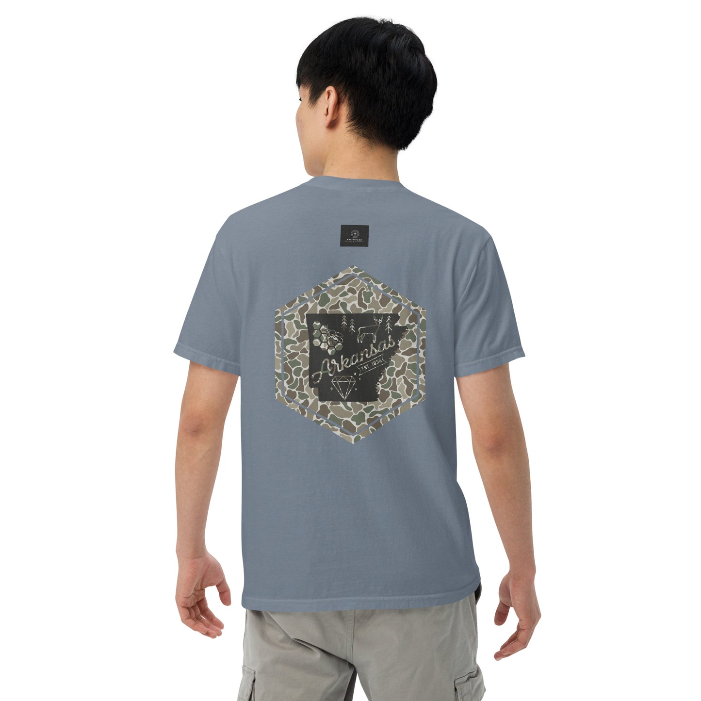 ARKANSAS CAMO TEE
