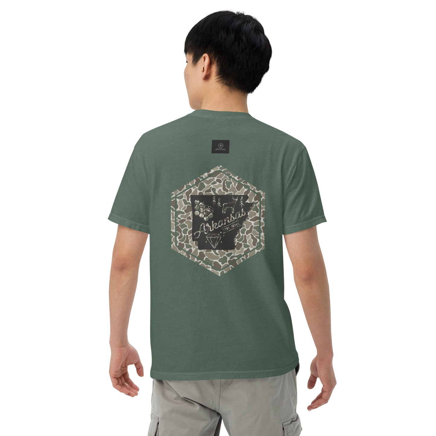 ARKANSAS CAMO TEE