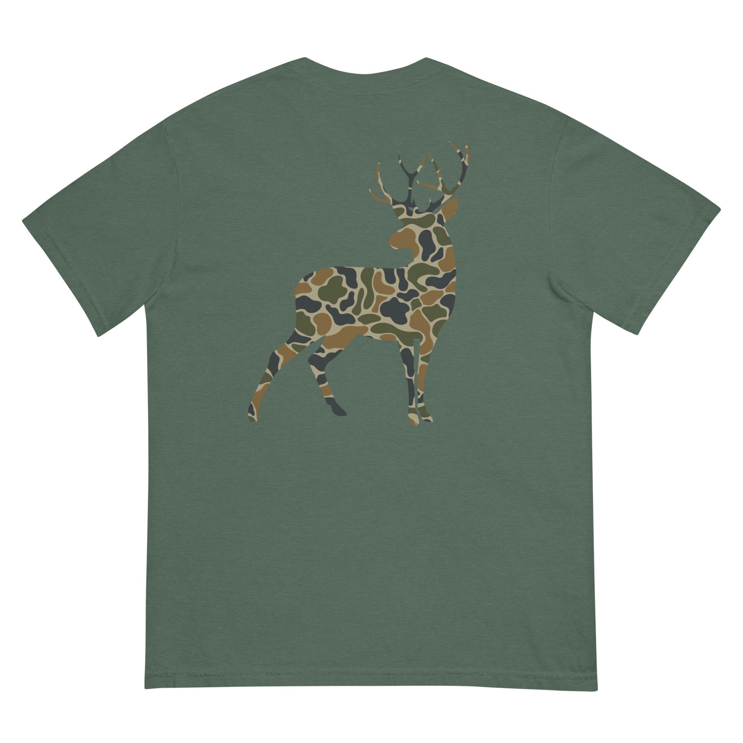 Camo Deer heavyweight t-shirt