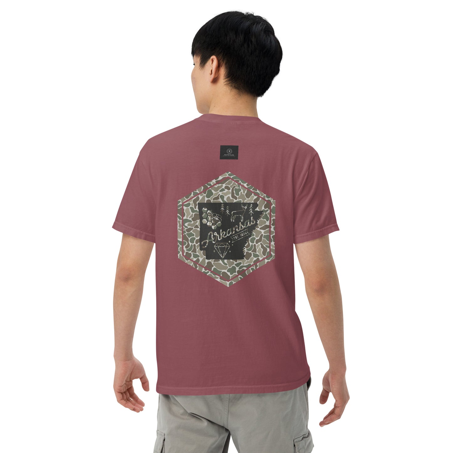ARKANSAS CAMO TEE