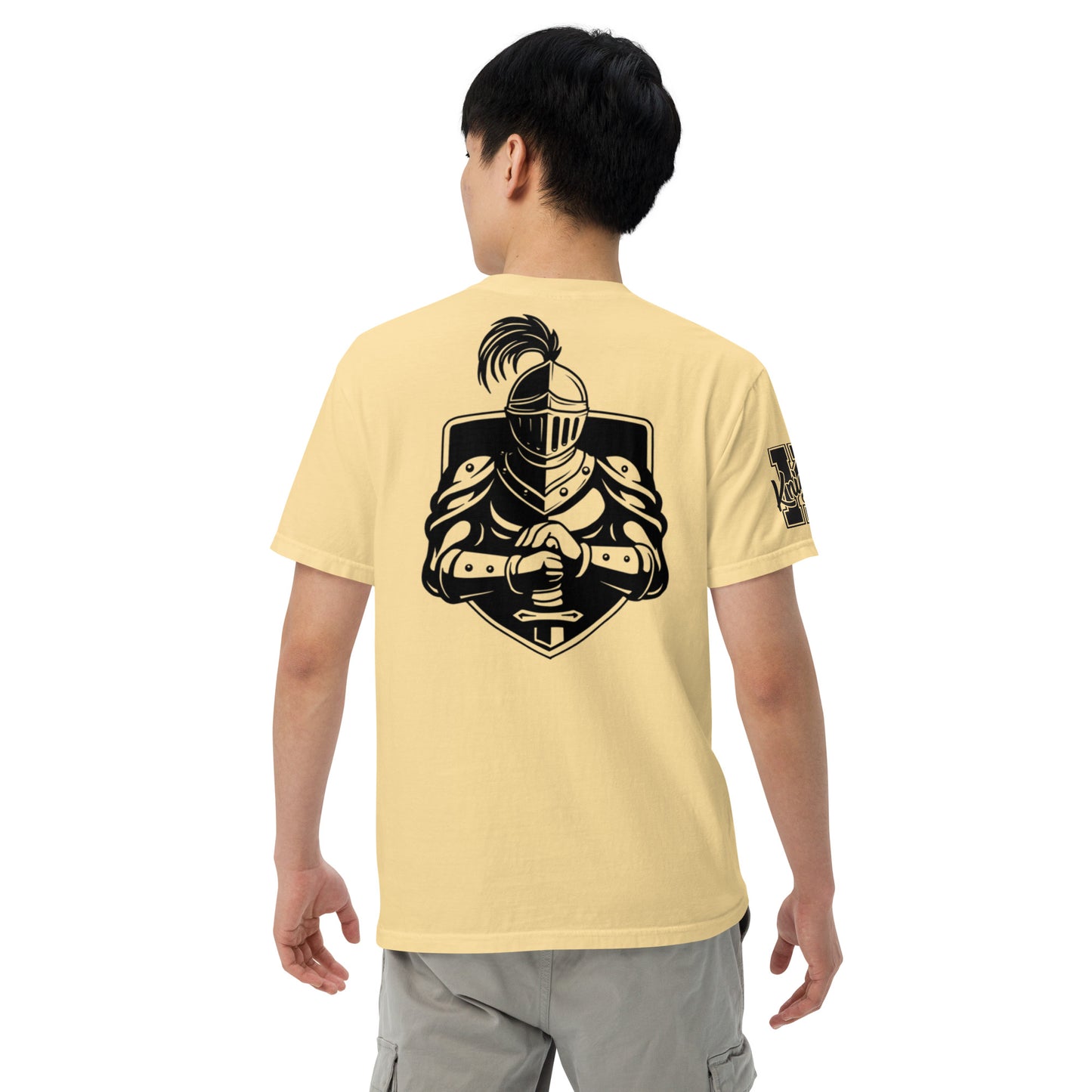 black and old gold tshirt