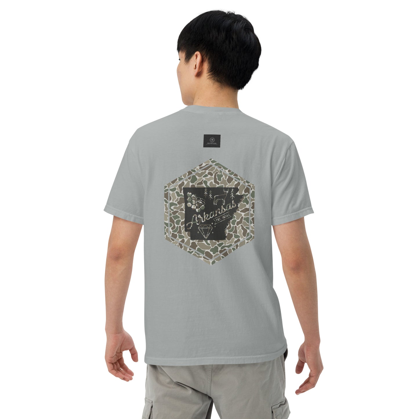 ARKANSAS CAMO TEE