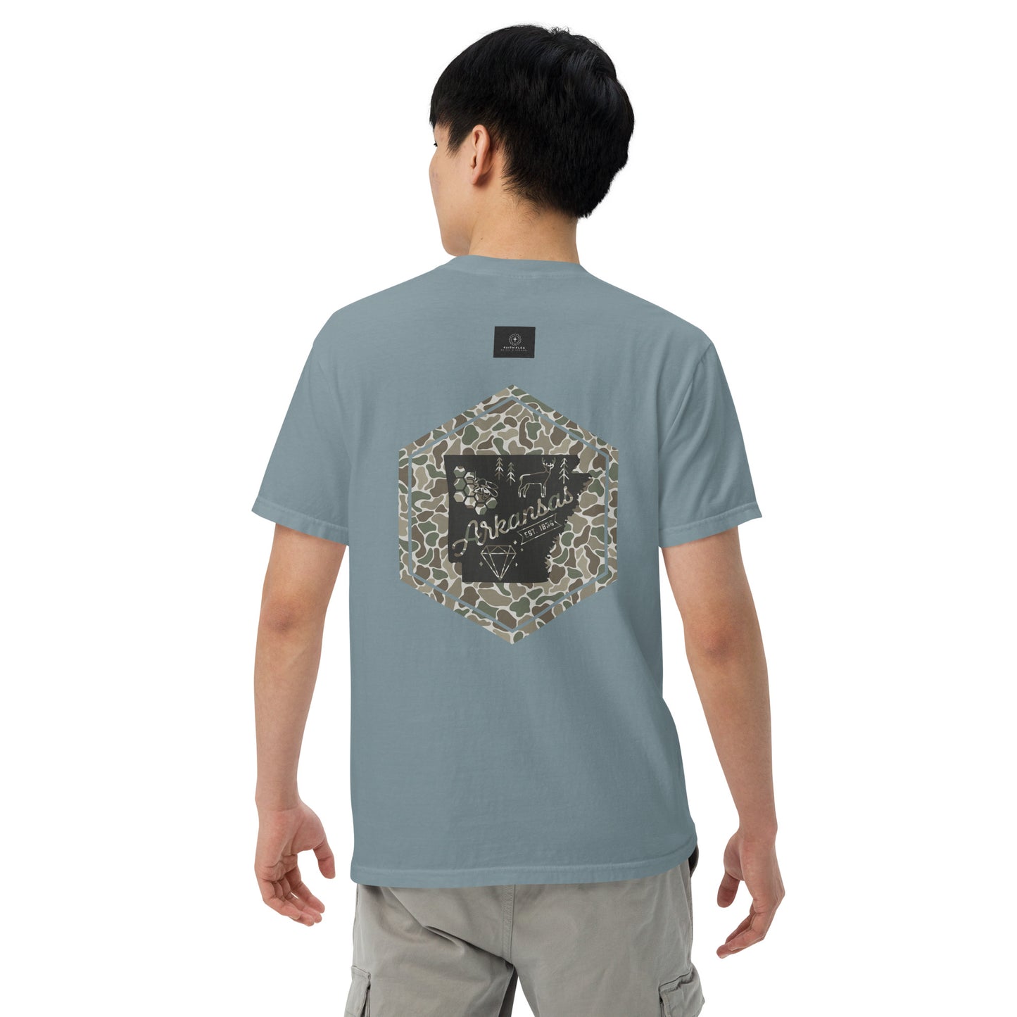 ARKANSAS CAMO TEE