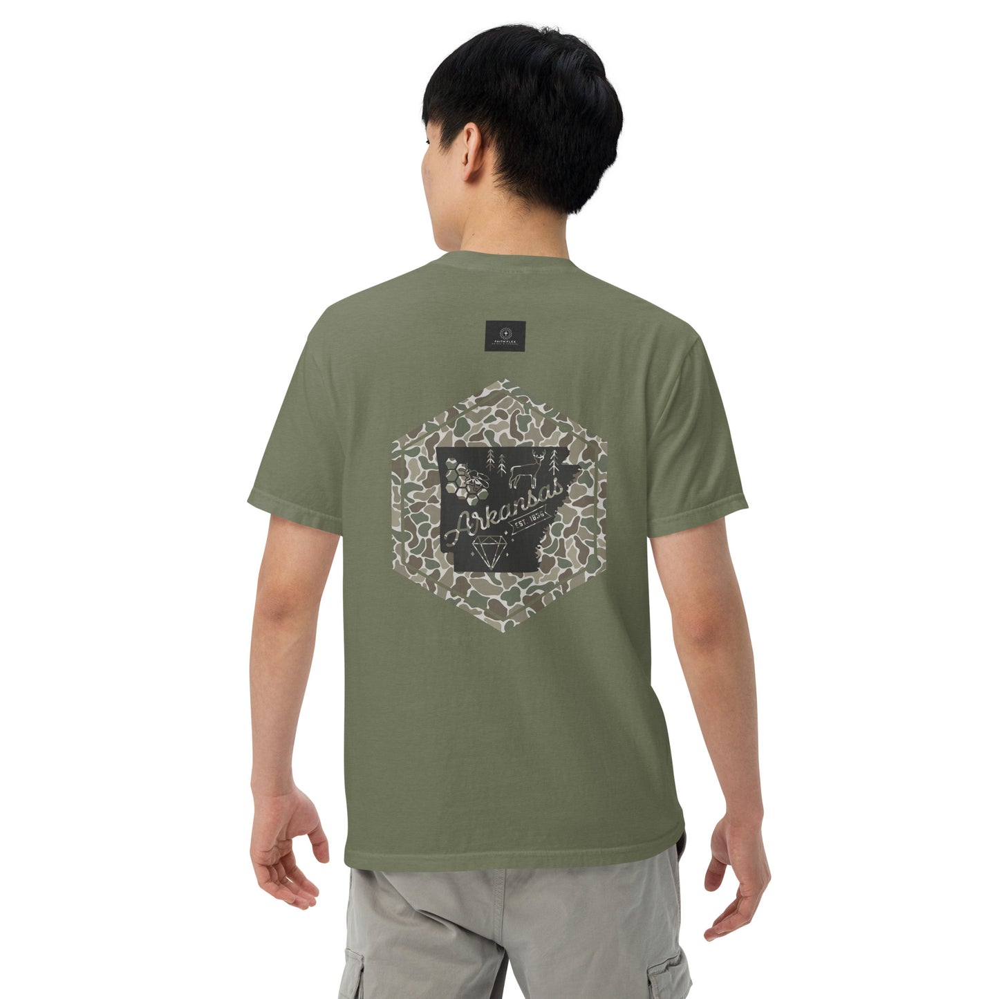 ARKANSAS CAMO TEE