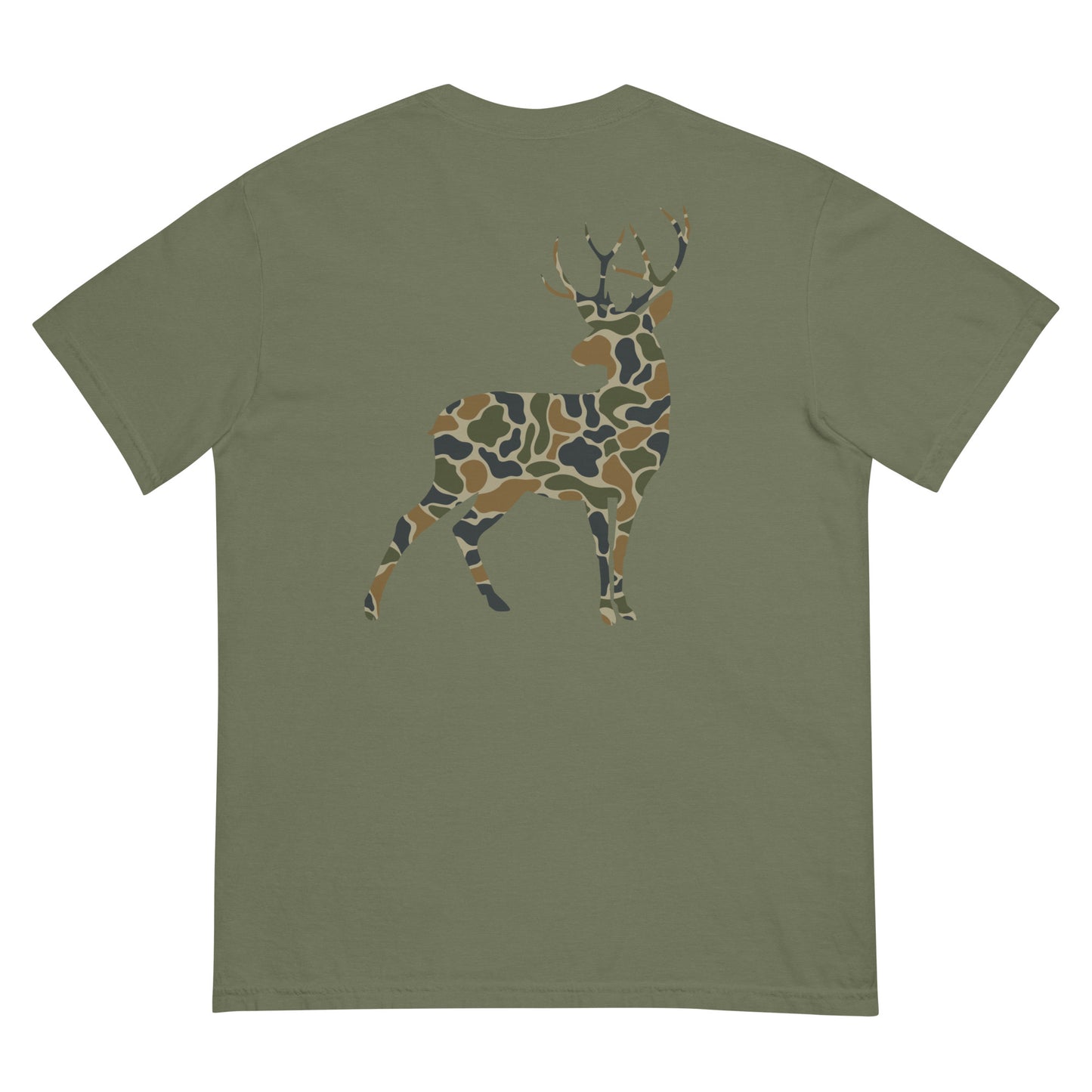 Camo Deer heavyweight t-shirt
