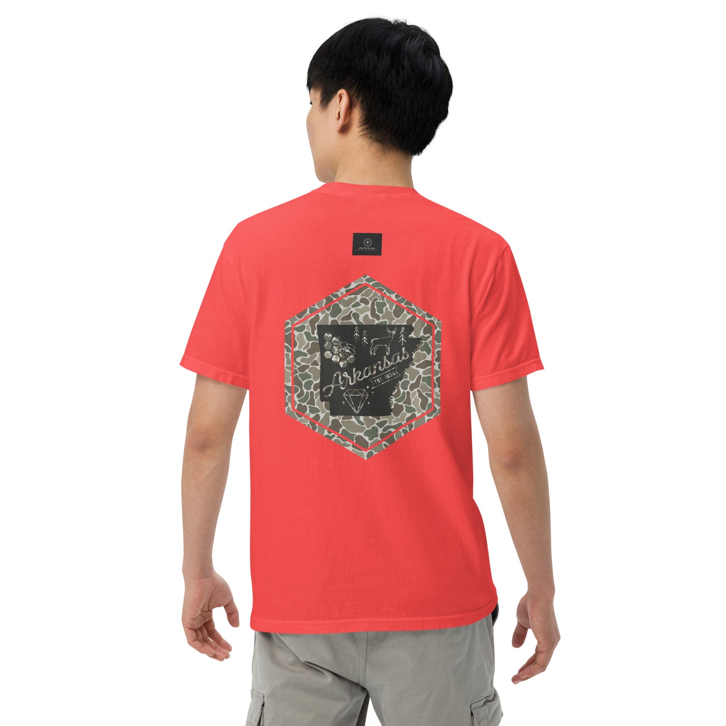 ARKANSAS CAMO TEE