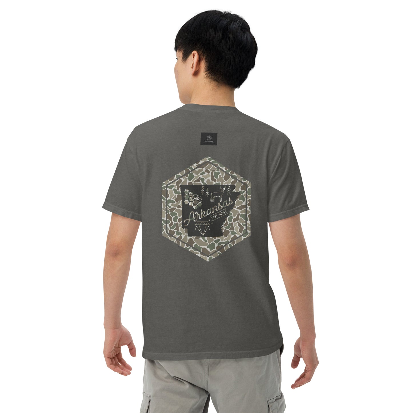 ARKANSAS CAMO TEE