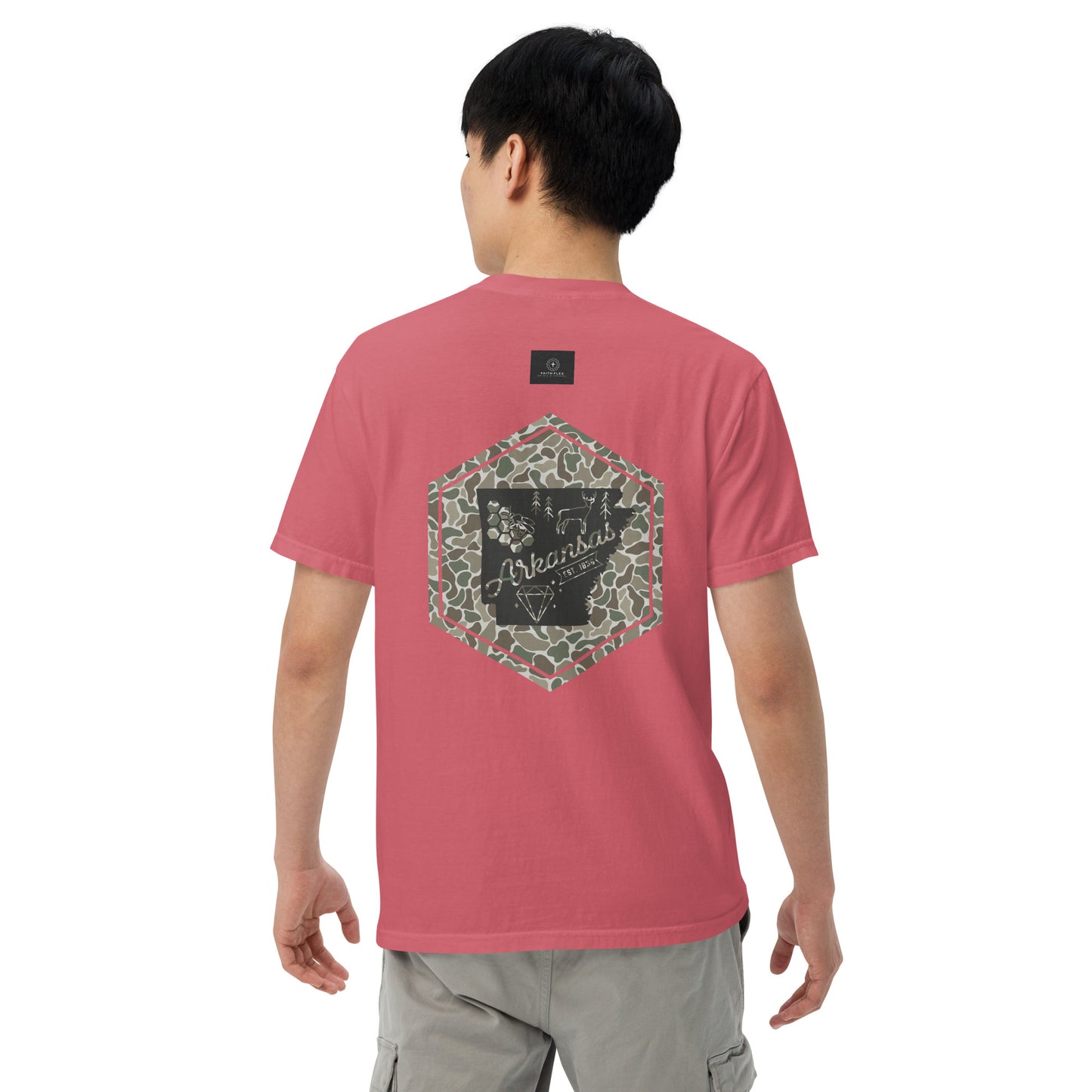 ARKANSAS CAMO TEE