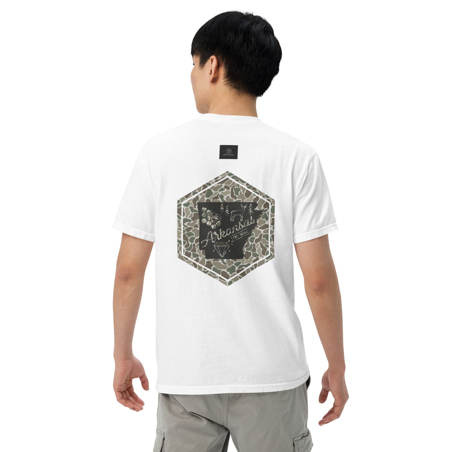 ARKANSAS CAMO TEE
