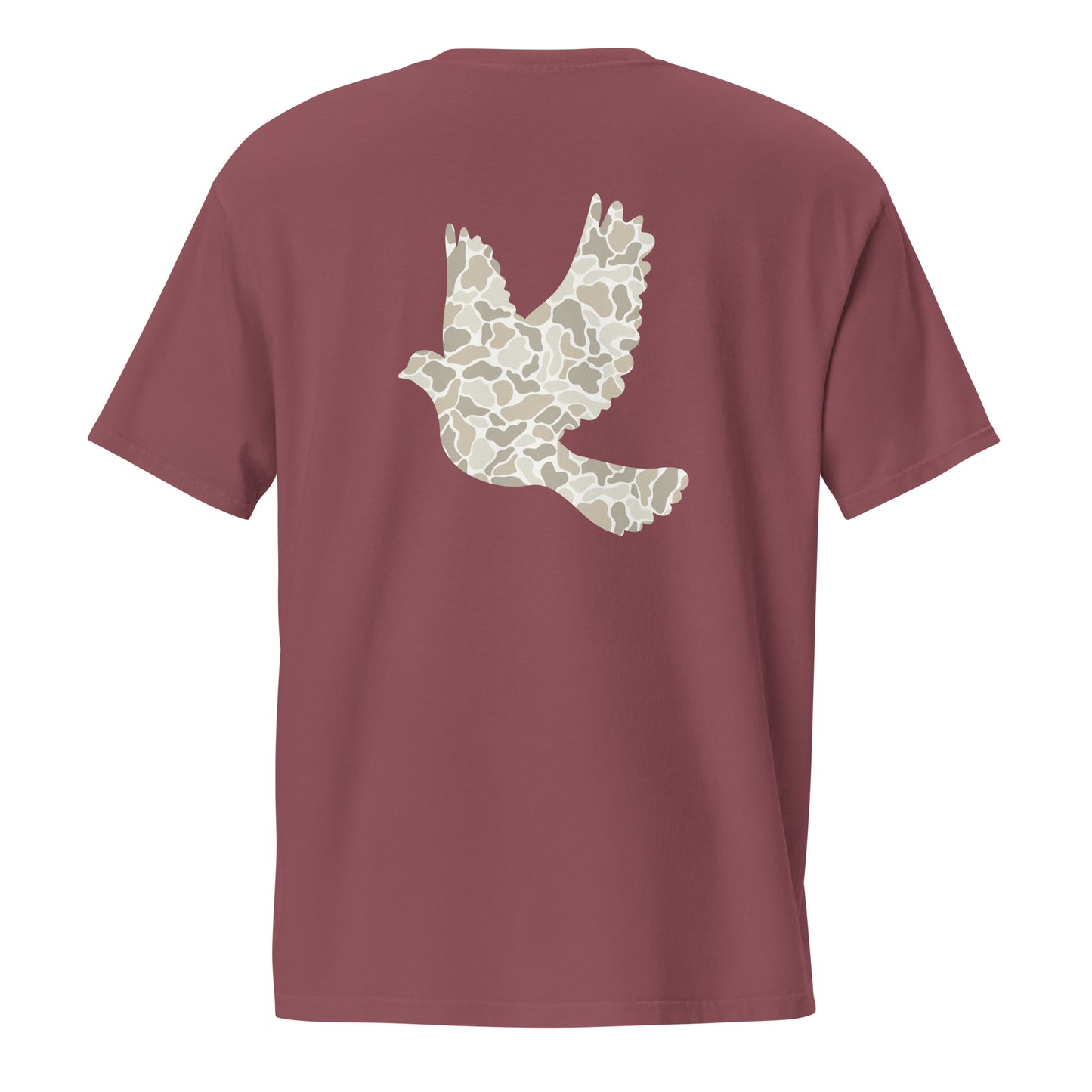 Camo Dove pocket t-shirt