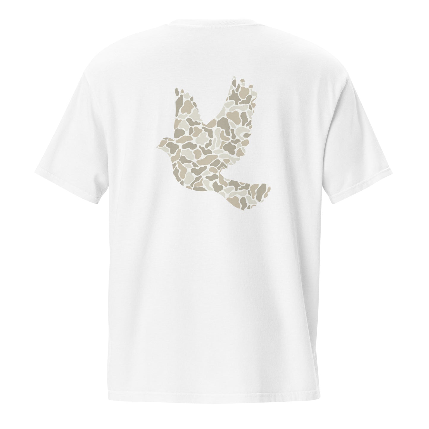 Camo Dove pocket t-shirt
