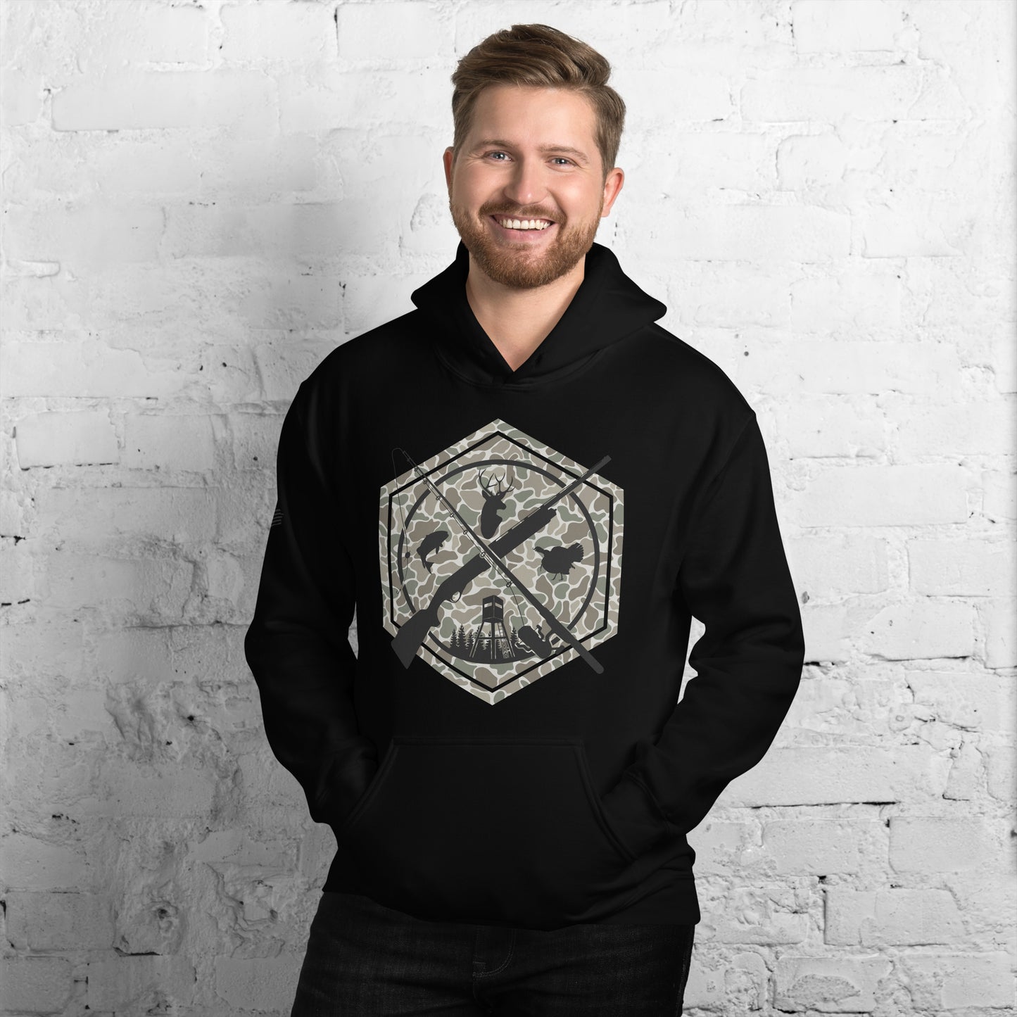 camo hunting Unisex Hoodie