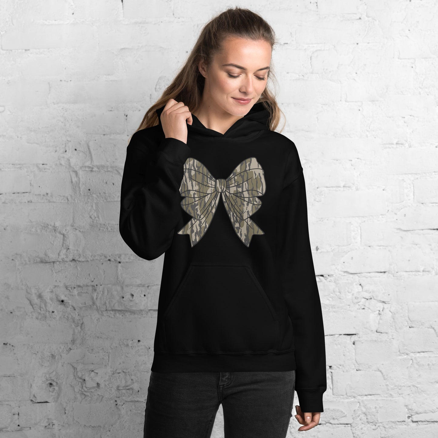 bottomland bow camo hoodie