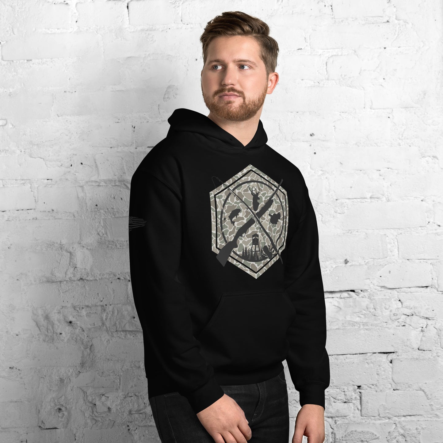 camo hunting Unisex Hoodie
